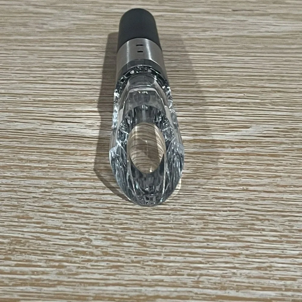 Wine Aerator Pourer with Black and Silver Finish
